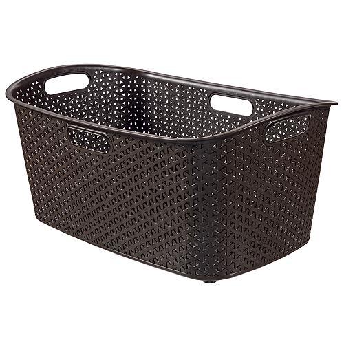 Laundry basket Curver® MY STYLE 47L, brown, 60x39x28 cm Baskets