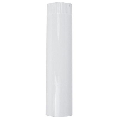 Pipe Smalt 0500 mm, white, enameled