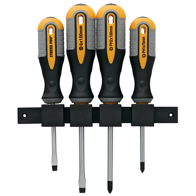 Screwdriver set 4pcs Strend Pro, PH 1x75, 2x100, 5x75, PL6x100