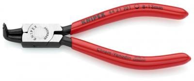 Klieste KNIPEX 44 21 J01, 8-13 mm, zahnute 90st, na vnut. poist. kruzky