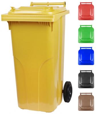 Trashcan MGB 240 lit, plastic, white