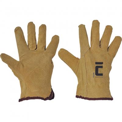 Gloves PIGEON 10, leather, men's