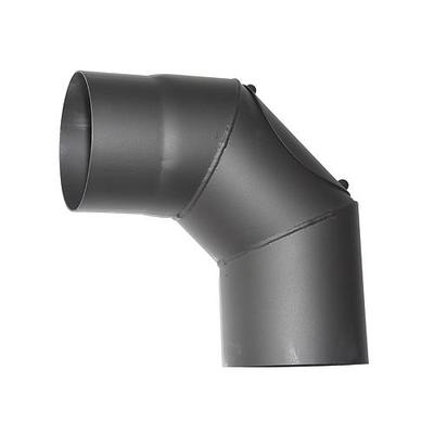 Smoke pipe elbow HS.CO 090/180/2,0 mm, with opening for cleaning