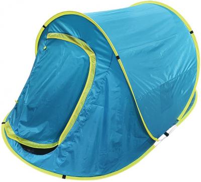 Tent Strend Pro, foldable, beach, blue-yellow, 220x120x95 cm