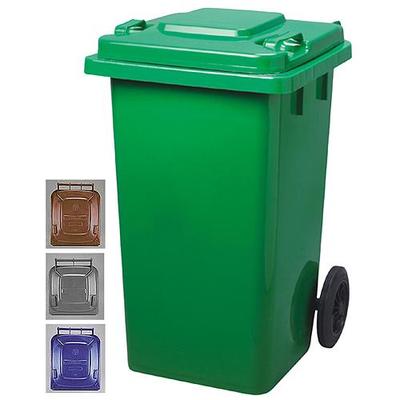 Trashcan Strend Pro GB2, 120 lit, brown