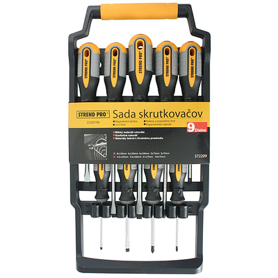 Screwdriver set 372-209 • 9 pieces