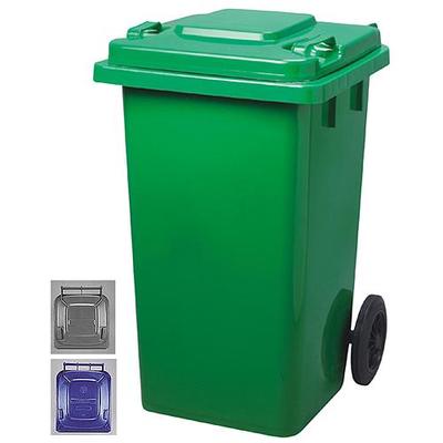 Trashcan Strend Pro GB4, 240 lit, gray