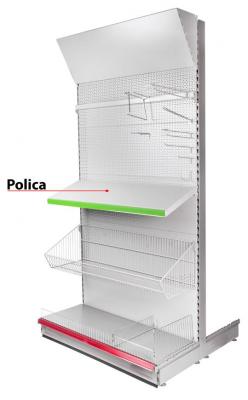 Shelf Racks H37 0665x470x0.8 mm, with holders *S*