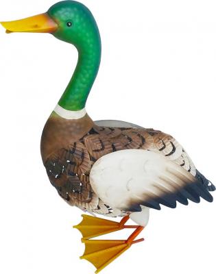 MagicHome Mecco decoration, Duck, sheet metal, 37x16.5x47 cm