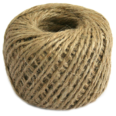 Natural Jute Cord HEMP, 100 g, brown