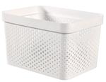 Laundry basket Curver® INFINITY RECYCLED 17L, white, 36x27x22 cm