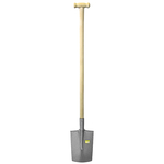 Hardened spade S592.WH flat, KomaXit, with handle T