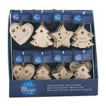 Christmas decorations MagicHome, 3 types, Sellbox 96 pcs