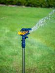 Impulse sprinkler PVC / metal stand telescopic 500 - 800mm