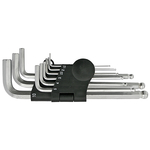 HEX keys set  9pcs  1,5-10mm with ball