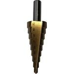 Step drill Strend Pro SD41, 04-20 mm, TiN, HSS, for metal