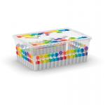 Box KIS C Box Arty Colours S, 11L, 37x15x26 cm, with lid