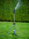 Impulse sprinkler PVC / metal stand telescopic 500 - 800mm