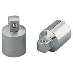 Adapter 1/2"  - 3/8" Honiton, mat finish, chrome plated