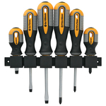 Screwdriver set 6pcs Strend Pro, PL6x38, 5x75, 6x100, Ph 2x100, 1x75, 2x38mm