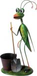 MagicHome Mecco decoration, Praying mantis, sheet metal, 26x15x52 cm