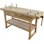 Wooden work bench Strend Pro, 1640x500x820 mm