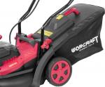 Mower Worcraft CLM-S40Li SET, 2x20V, Li-Ion, 340 mm, 35 lit., battery + charger