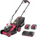 Mower Worcraft CLM-S40Li SET, 2x20V, Li-Ion, 340 mm, 35 lit., battery + charger