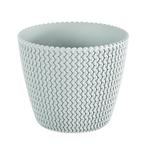 Flower pot SPLOFY 218/184 mm, 5.0 lit, white